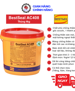Thùng 4Kg Sơn Chống Thấm BestSeal AC408 Nano Acrylic