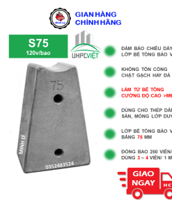 Viên Kê Bê Tông UHPC S75 (120v) Cường Độ Cao