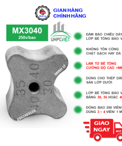 Viên Kê Bê Tông UHPC MX3040 (250v) Cường Độ Cao