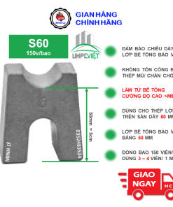 Viên Kê Bê Tông UHPC S60 (150v) Cường Độ Cao