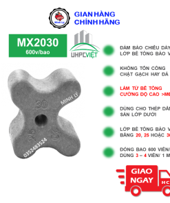 Viên Kê Bê Tông UHPC MX2030 (600v) Cường Độ Cao