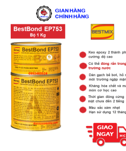 Keo Đa Năng BestBond EP753 Đóng Rắn Trong Nước