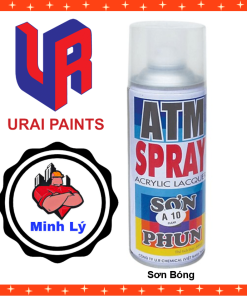 Sơn Phun Bóng A10 Sơn Xịt ATM Spray Cao Cấp (400ml/chai)