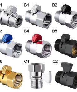 Van Ngắt Nước Ren 21 Van Vòi Hoa Sen Có Công Tắc