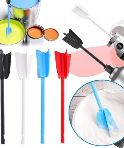 Cây Khuấy Bằng Nhựa Gắn Máy Khoan Pha Trộn Keo Epoxy Sơn Dung Dịch Có Thể Tái Sử Dụng